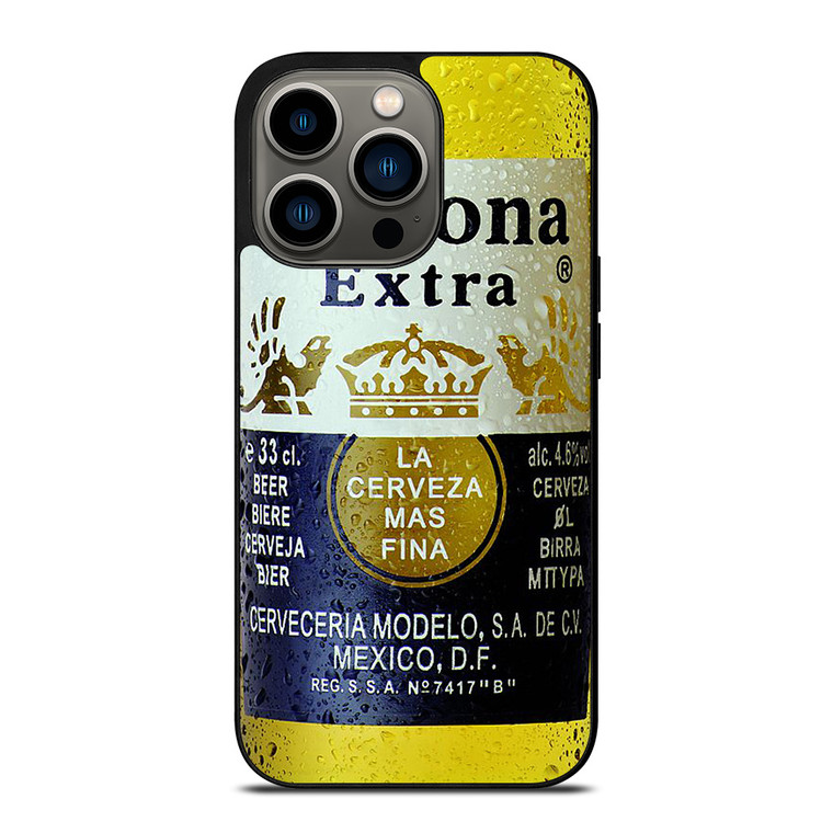CORONA EXTRA BEER BOTTLE iPhone 13 Pro Case Cover