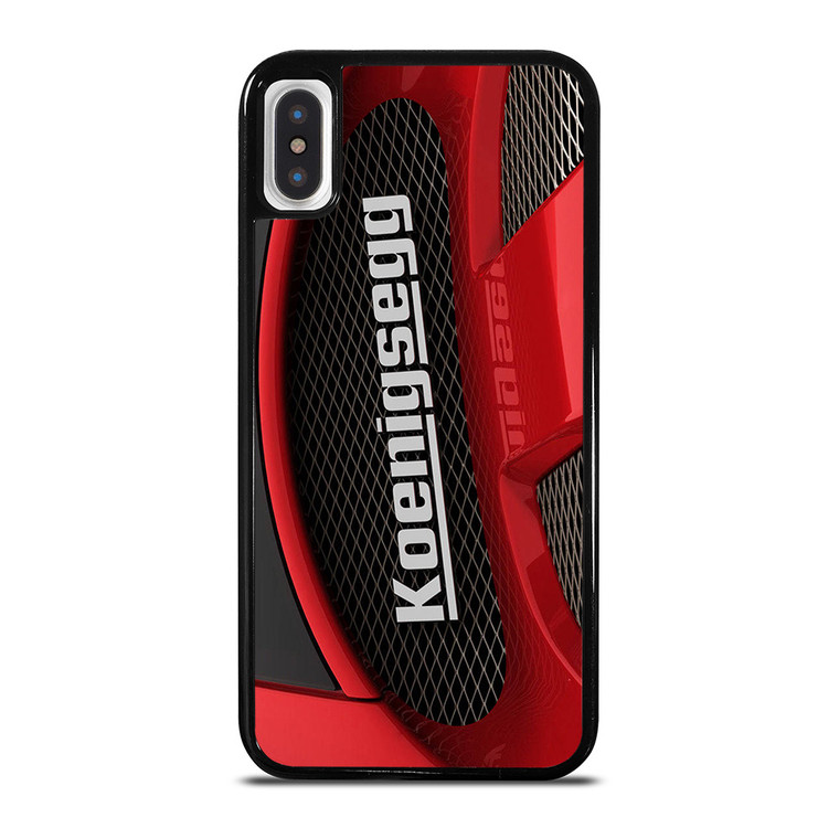 KOENIGSEGG EMBLEM iPhone X / XS Case Cover