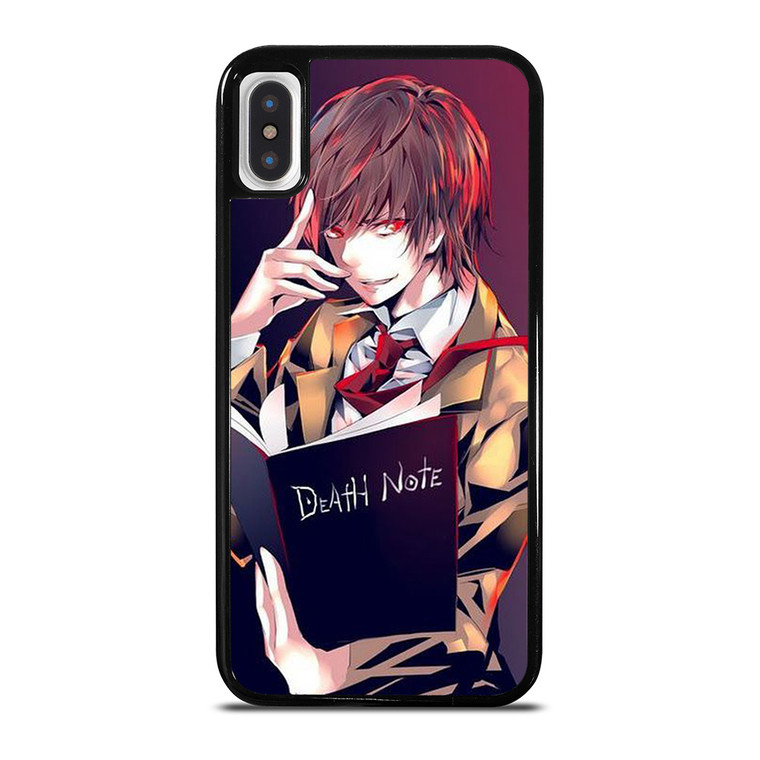 LIGHT YAGAMI DEATH NOTE ANIME iPhone X / XS Case Cover