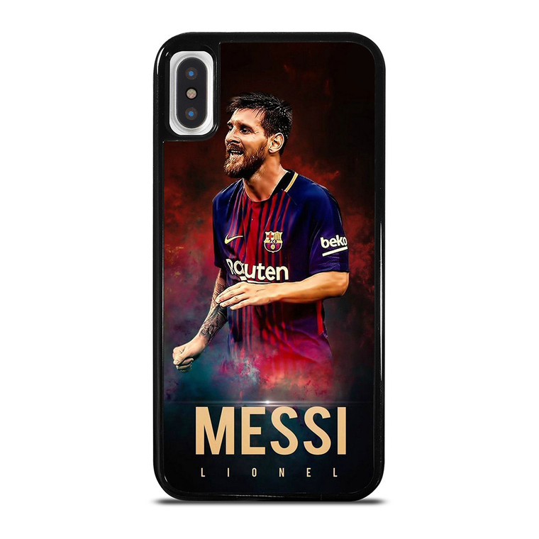 LIONEL MESSI BARCELONA 3 iPhone X / XS Case Cover