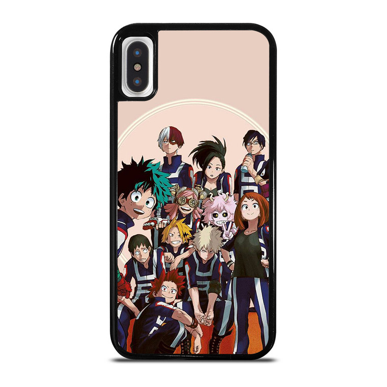 MY HERO ACADEMIA ANIME CHARACTER iPhone X / XS Case Cover