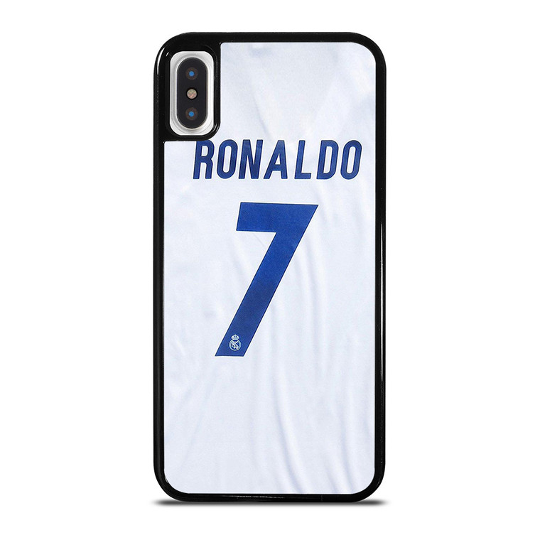 RONALDO CR7 JERSEY REAL MADRID iPhone X / XS Case Cover