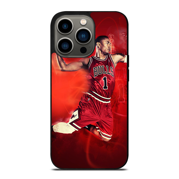 DERRICK ROSE CHICAGO BULLS iPhone 13 Pro Case Cover