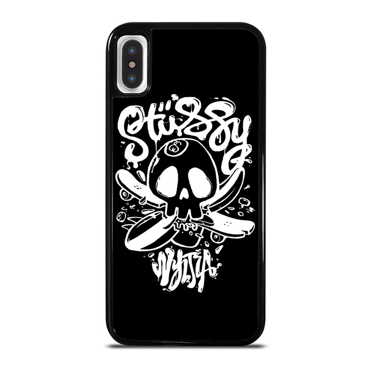 STUSSY SKULL LOGO iPhone X / XS Case Cover