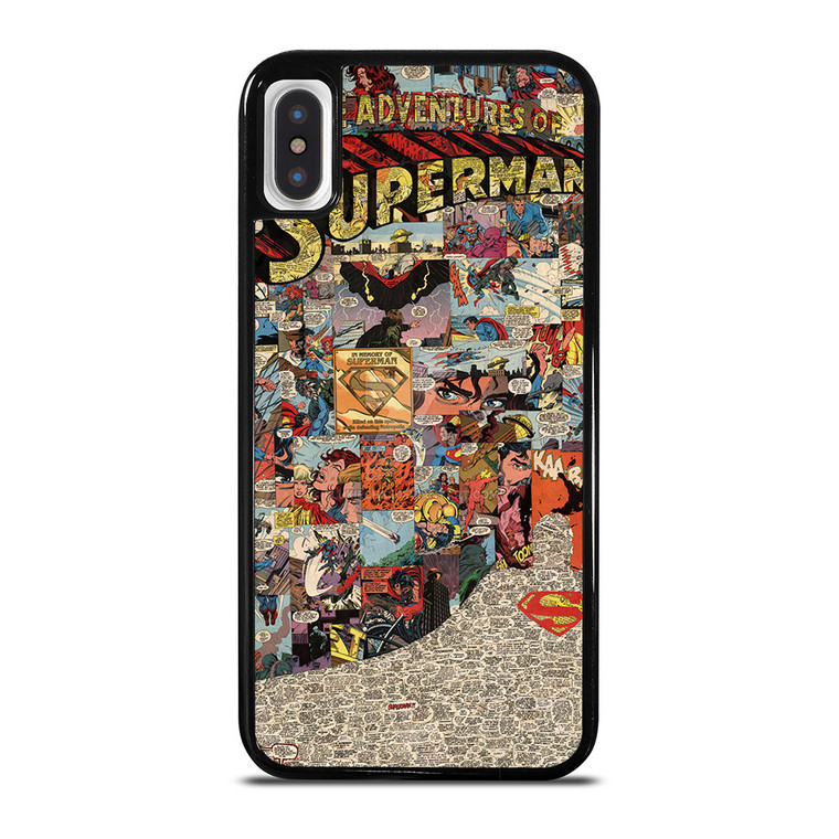 THE ADVENTURES OF SUPERMAN iPhone X / XS Case Cover