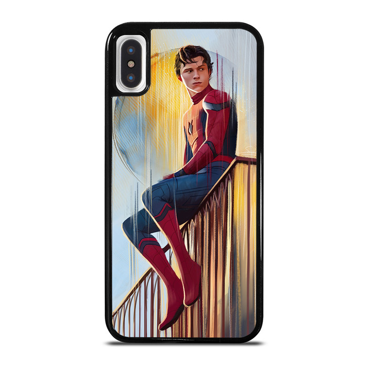 TOM HOLLAND SPIDERMAN ART iPhone X / XS Case Cover