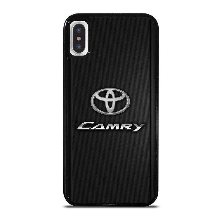 TOYOTA CAMRY CARBON LOGO iPhone X / XS Case Cover
