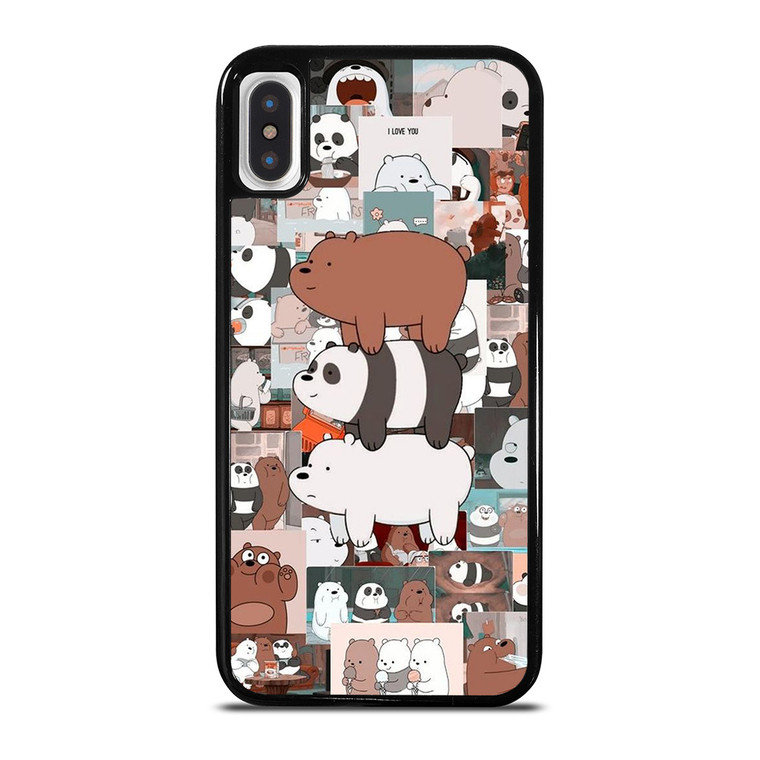 WE BARE BEARS COLLAGE iPhone X / XS Case Cover