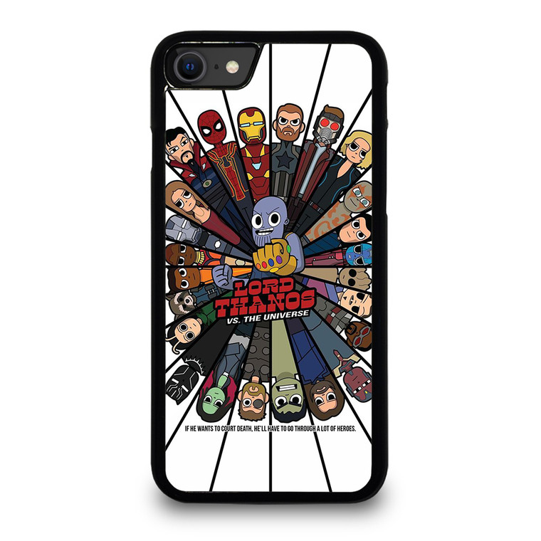 AVENGERS INFINITY WARS VS THANOS iPhone SE 2020 Case Cover