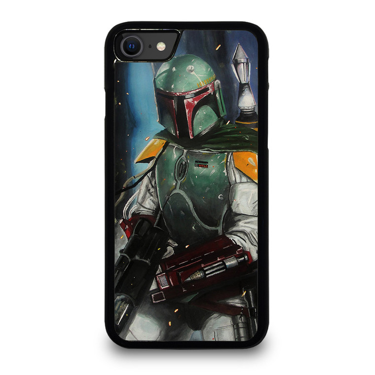 BOBA FETT STAR WARS iPhone SE 2020 Case Cover