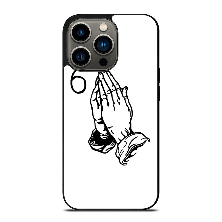 DRAKE PRAYING HAND 6 iPhone 13 Pro Case Cover