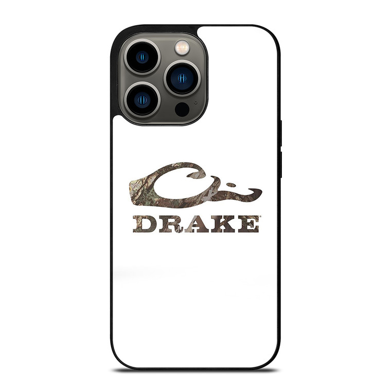 DRAKE WATERFOWL WHITE LOGO iPhone 13 Pro Case Cover