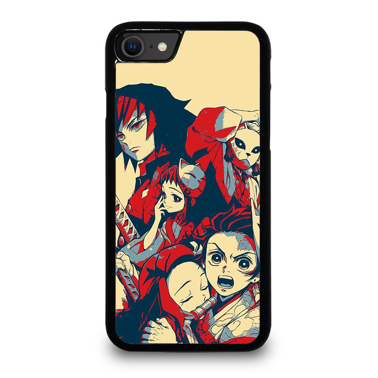 DEMON SLAYER ANIME CHARACTER iPhone SE 2020 Case Cover