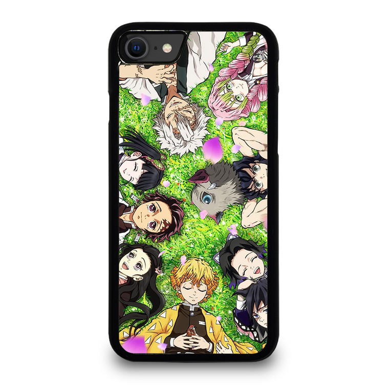 DEMON SLAYER CHARACTER ANIME iPhone SE 2020 Case Cover