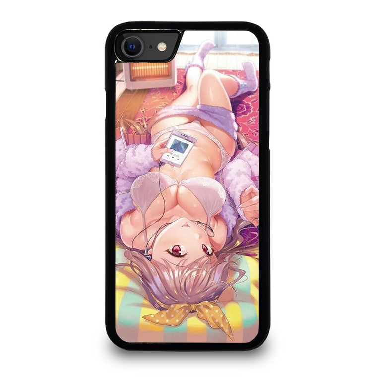 ECCHI SEXY ANIME LYING iPhone SE 2020 Case Cover