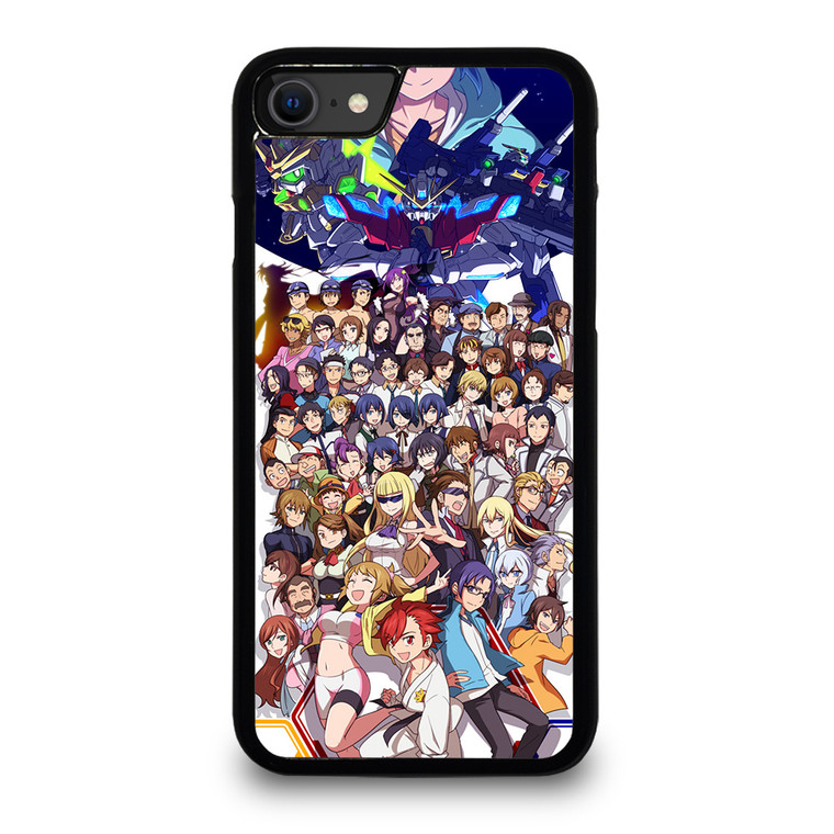 GUNDAM BUILD FIGHTER CHARACTER iPhone SE 2020 Case Cover