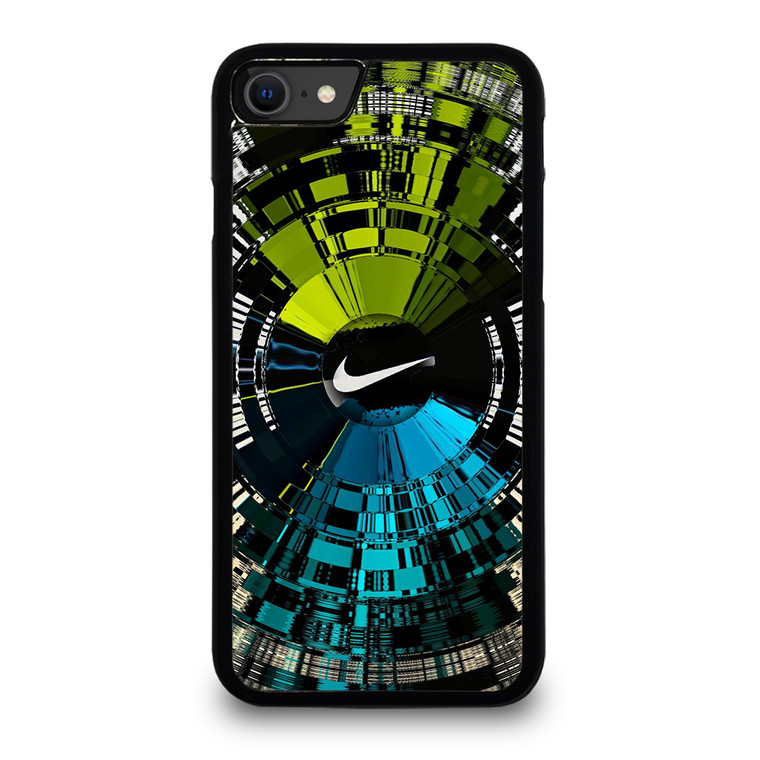 NIKE GLASS CIRCLE LOGO iPhone SE 2020 Case Cover