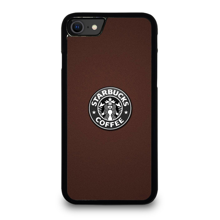 STARBUCKS COFFEE BROWN LOGO iPhone SE 2020 Case Cover