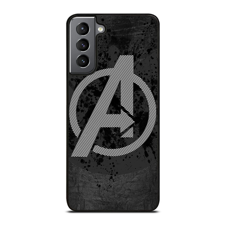 AVENGERS LOGO GRAY Samsung Galaxy S21 Ultra Case Cover