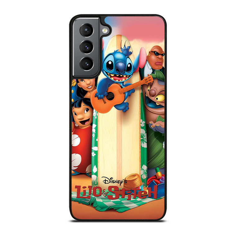 DISNEY LILO & STITCH CARTOON Samsung Galaxy S21 Ultra Case Cover