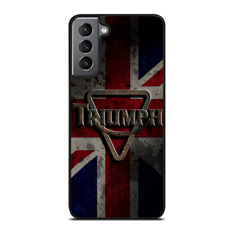 TRIUMPH MOTORCYCLE EMBLEM 2 Samsung Galaxy S21 Ultra Case Cover