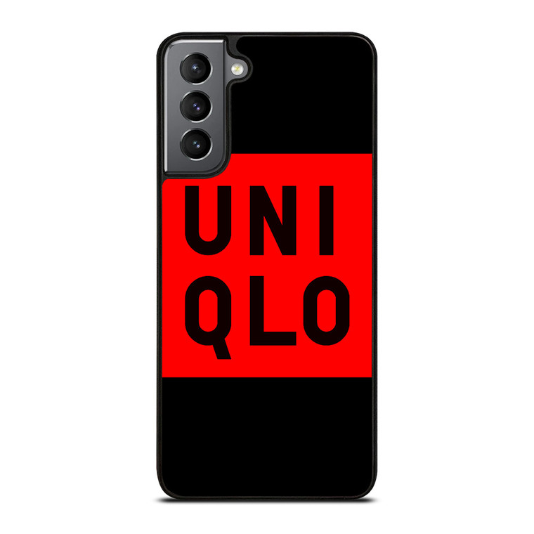UNIQLO LOGO RED BLACK Samsung Galaxy S21 Ultra Case Cover