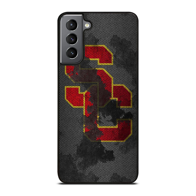 USC TROJANS RUSTY NFL Samsung Galaxy S21 Ultra Case Cover