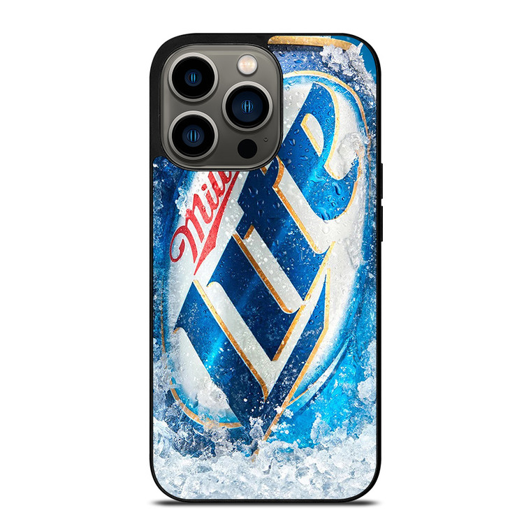 MILLER LITE CAN ICE iPhone 13 Pro Case Cover