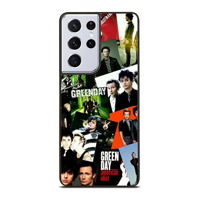 GREEN DAY BAND COLLAGE Samsung Galaxy S21 Ultra Case Cover
