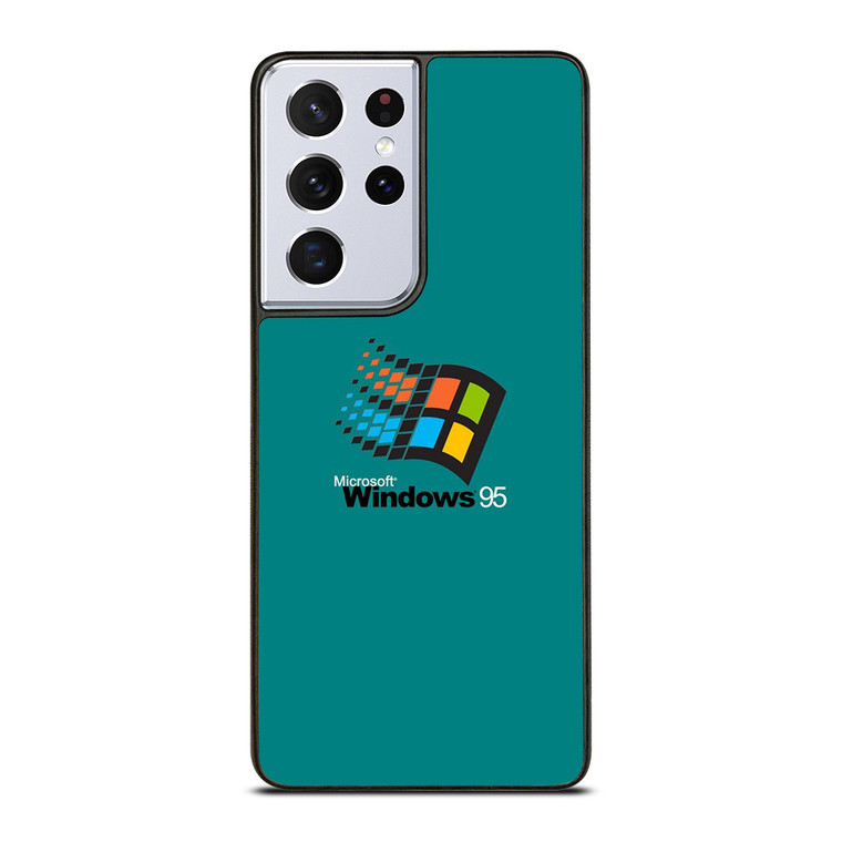 MICROSOFT WINDOWS 95 RETRO LOGO Samsung Galaxy S21 Ultra Case Cover