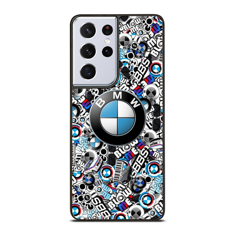 NEW BMW STICKER BOMB Samsung Galaxy S21 Ultra Case Cover