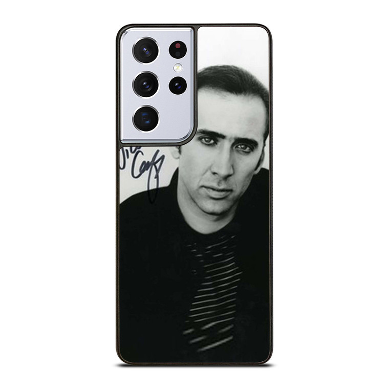 NICOLAS CAGE SIGNATURE Samsung Galaxy S21 Ultra Case Cover