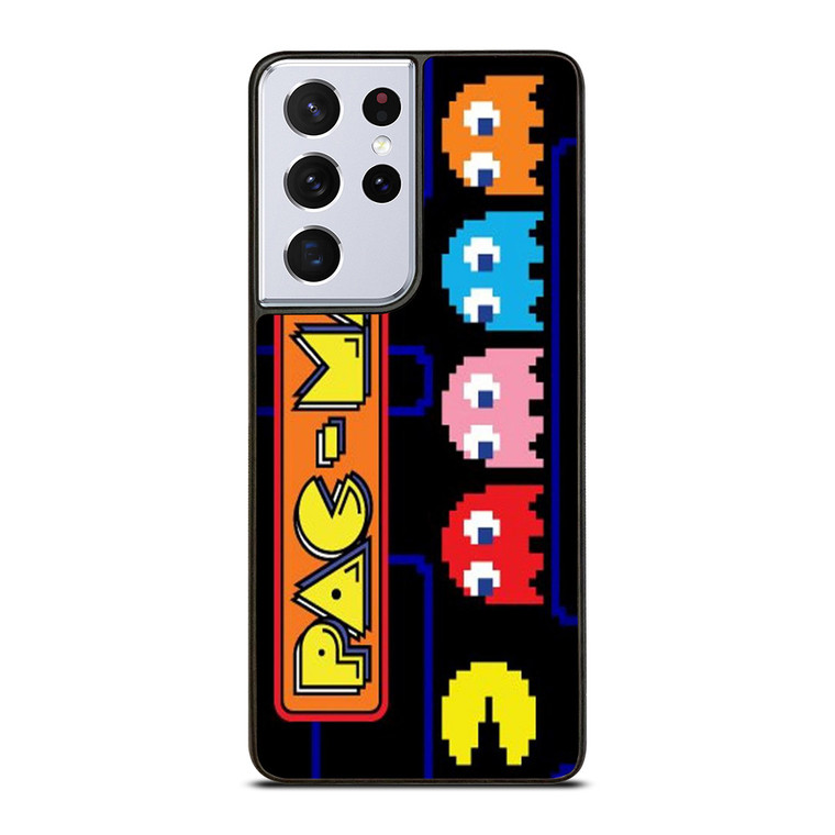 PAC MAN GAME RETRO Samsung Galaxy S21 Ultra Case Cover