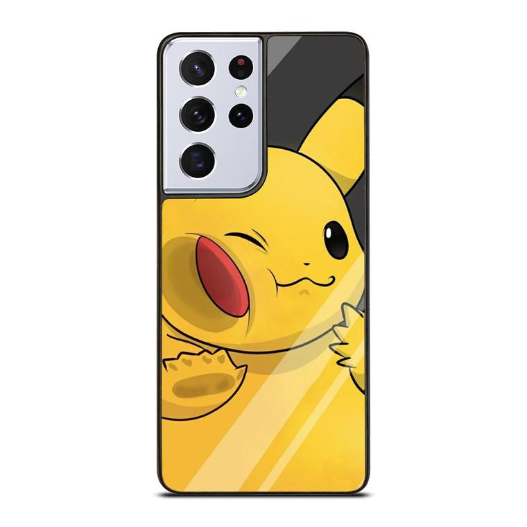 PIKACHU POKEMON CUTE Samsung Galaxy S21 Ultra Case Cover