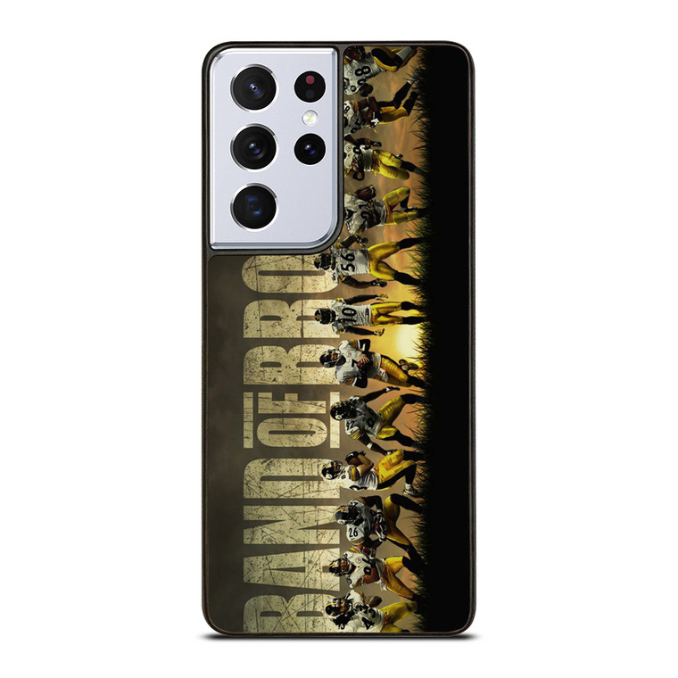 PITTSBURGH STEELERS BAND OF BROTHERS Samsung Galaxy S21 Ultra Case Cover