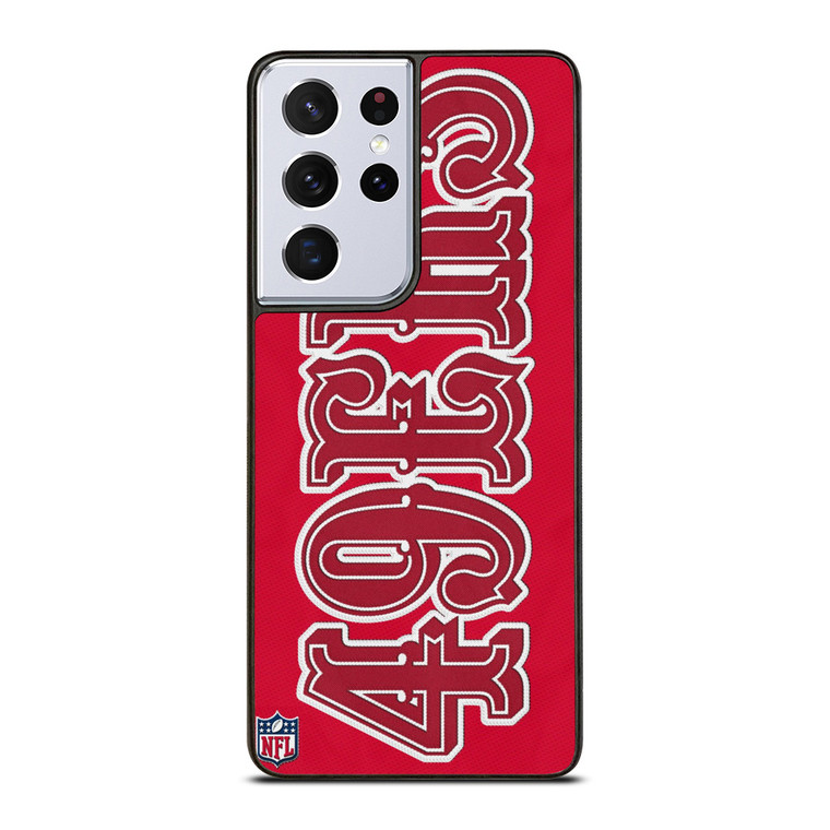 SAN FRANCISCO 49ERS FOOTBALL TEAM LOGO Samsung Galaxy S21 Ultra Case Cover