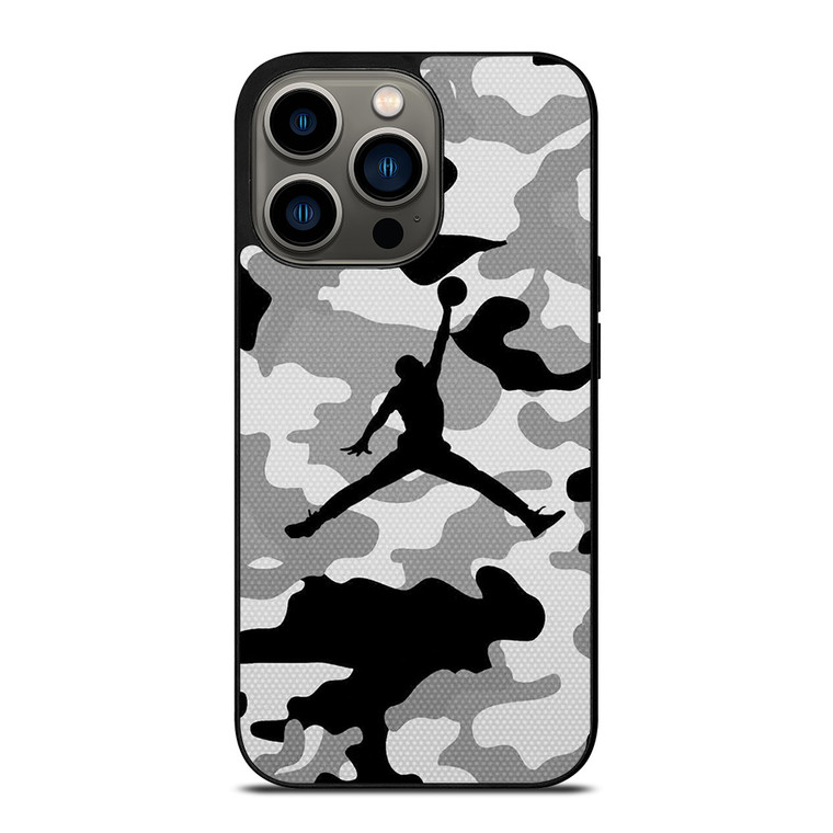 NIKE AIR JORDAN LOGO CAMO iPhone 13 Pro Case Cover