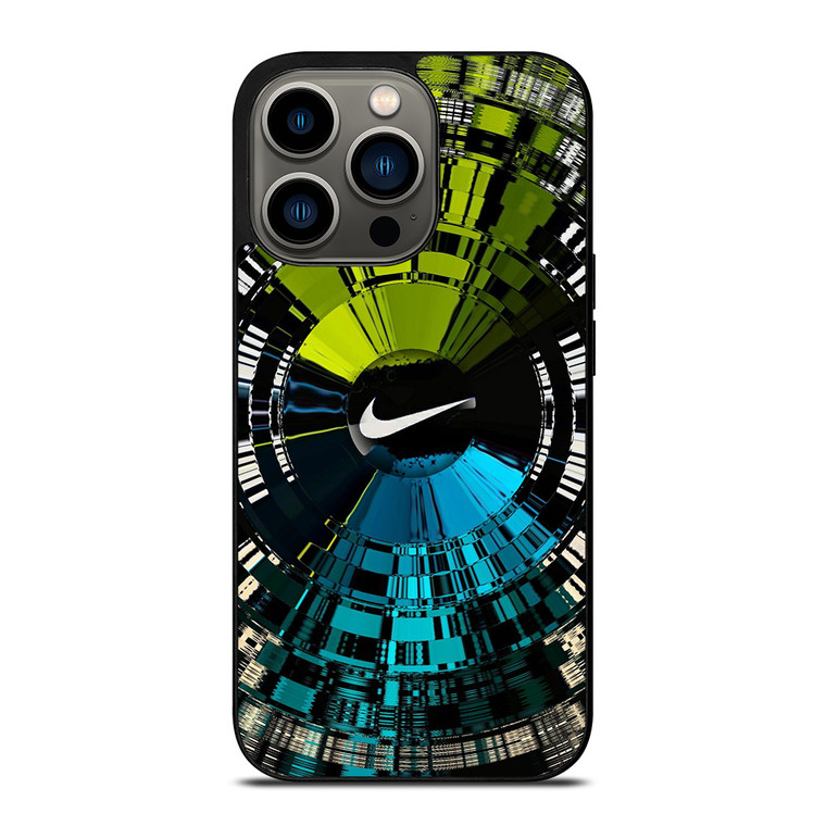 NIKE GLASS CIRCLE LOGO iPhone 13 Pro Case Cover