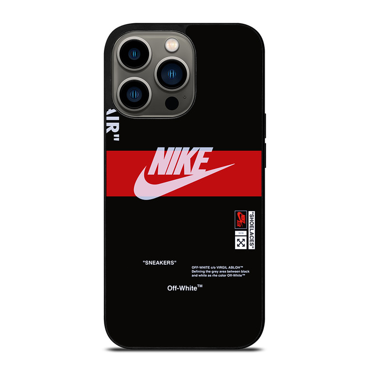 NIKE SHOES OFF WHITE iPhone 13 Pro Case Cover