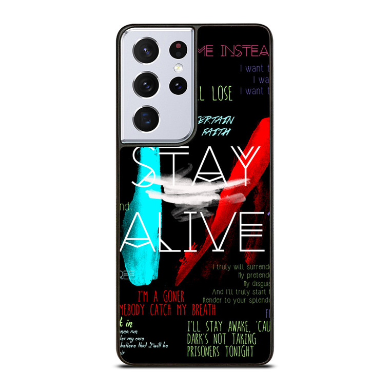 TWENTY ONE PILOTS STAY ALIVE Samsung Galaxy S21 Ultra Case Cover