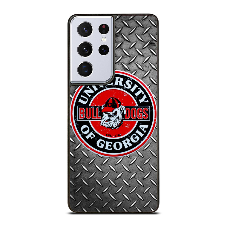 UGA GEORGIA BULLDOGS UNIVERSITY Samsung Galaxy S21 Ultra Case Cover