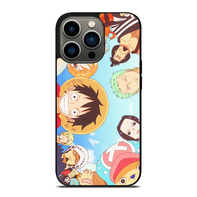 ONE PIECE ANIME STRAW HAT iPhone 13 Pro Case Cover