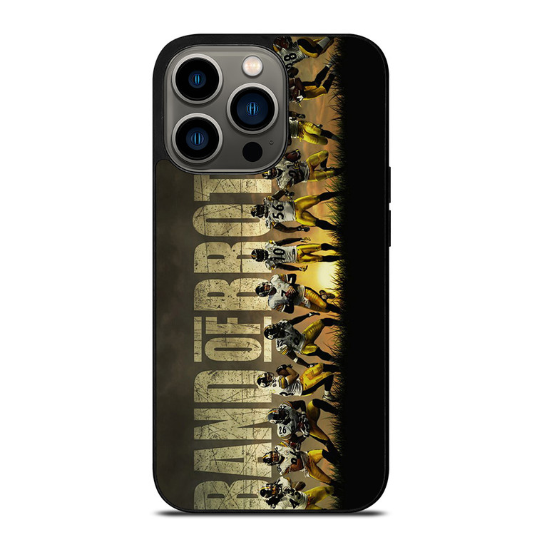 PITTSBURGH STEELERS BAND OF BROTHERS iPhone 13 Pro Case Cover