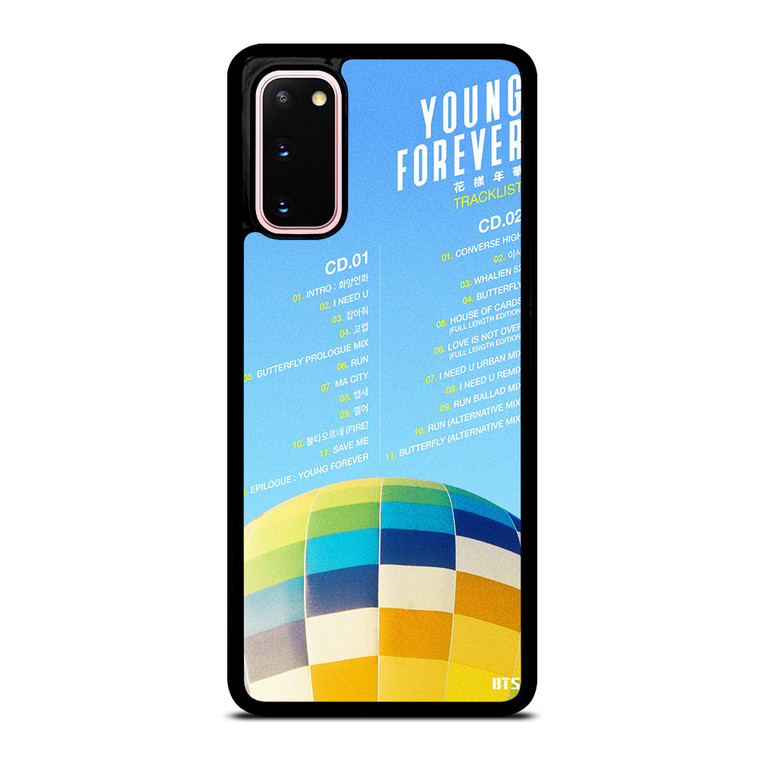 TRACKLIST BANGTAN BOYS YOUNG FOREVER Samsung Galaxy S20 Case Cover