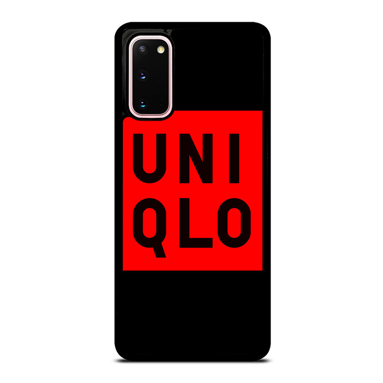 UNIQLO LOGO RED BLACK Samsung Galaxy S20 Case Cover