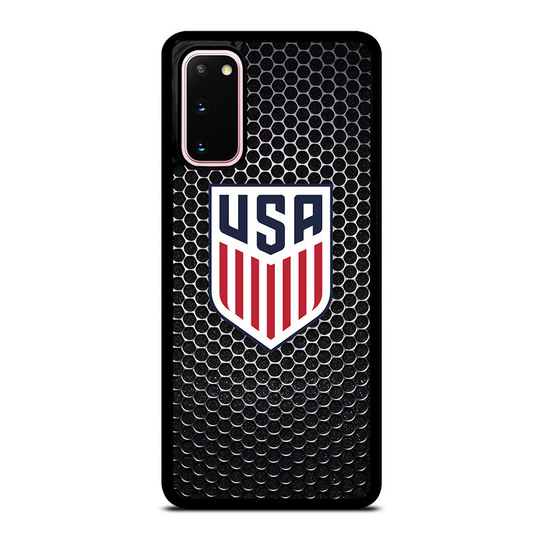 USA SOCCER LOGO CARBON Samsung Galaxy S20 Case Cover