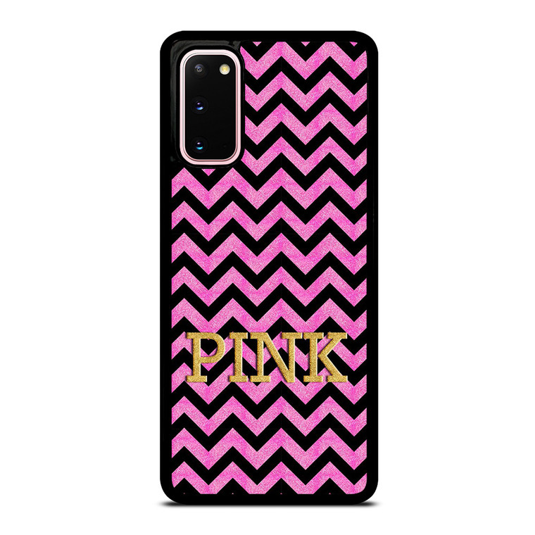 VICTORIA'S SECRET PINK CHEVRON Samsung Galaxy S20 Case Cover