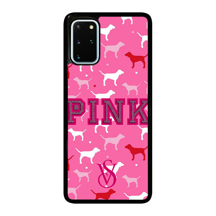 PINK DOG VICTORIA'S SECRET Samsung Galaxy S20 Plus Case Cover