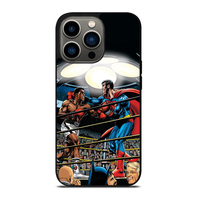 SUPERMAN VS MUHAMMAD ALI iPhone 13 Pro Case Cover