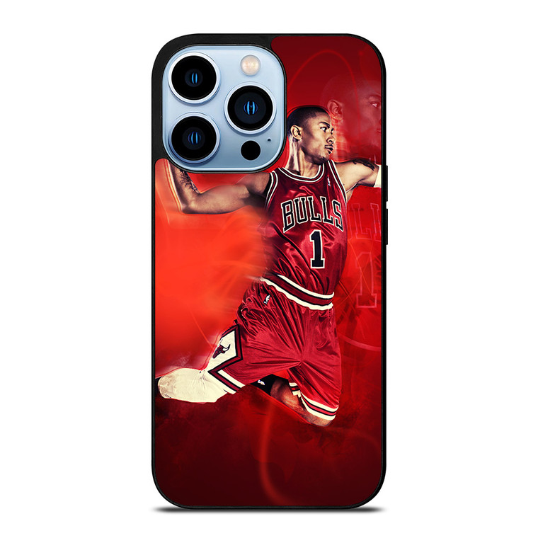 DERRICK ROSE CHICAGO BULLS iPhone 13 Pro Max Case Cover